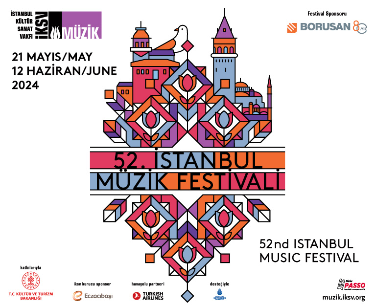 Programme announced for the 52nd Istanbul Music Festival